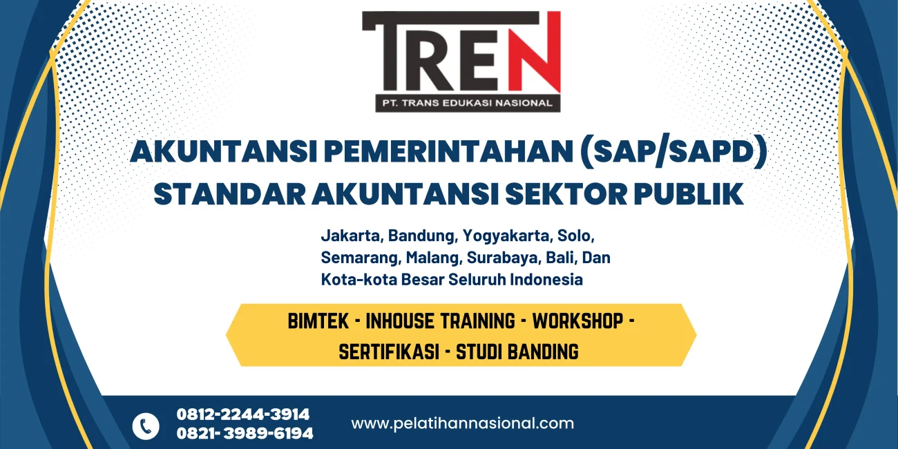 Pelatihan Akuntansi Pemerintahan SAP/SAPD 2025