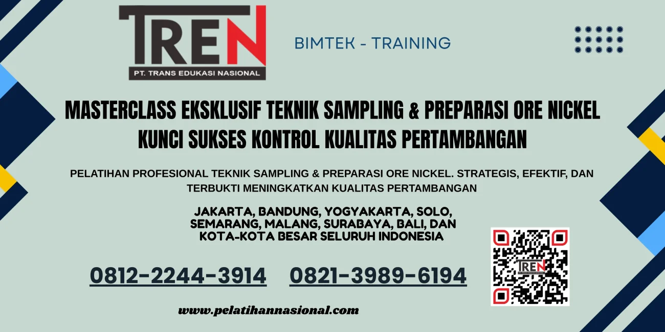 Pelatihan Teknik Sampling Nikel 2025
