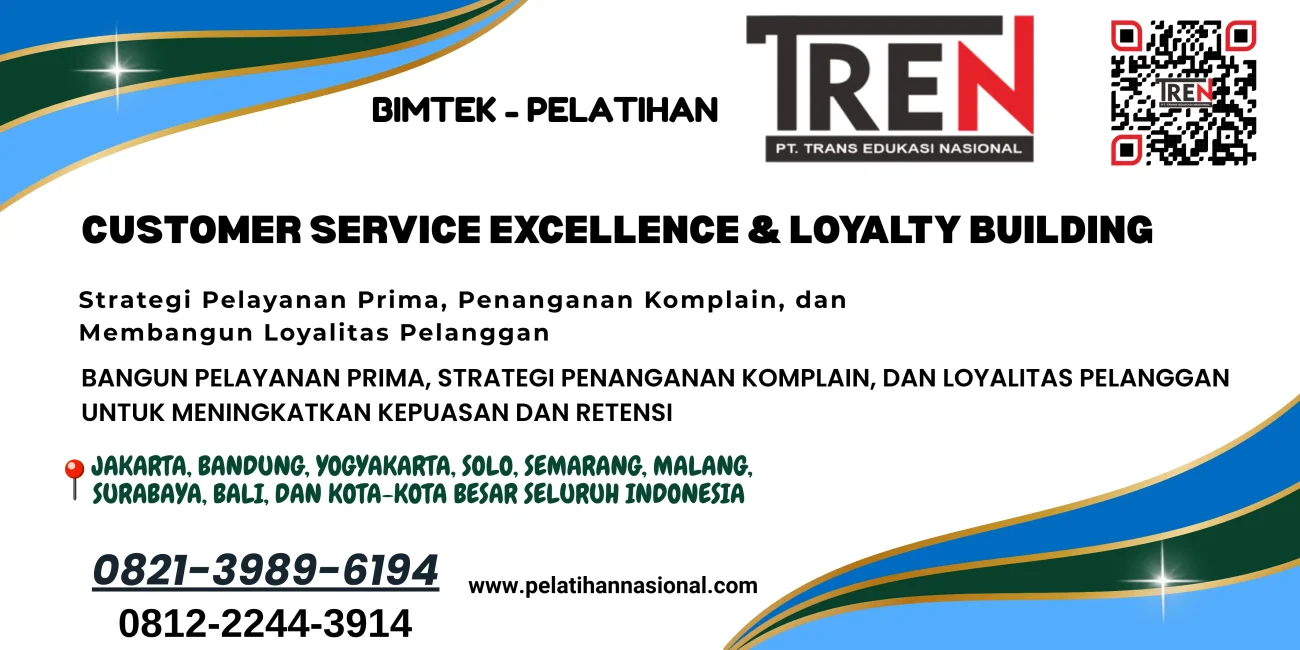 Pelatihan Customer Service Excellence 2025 – Strategi Profesional
