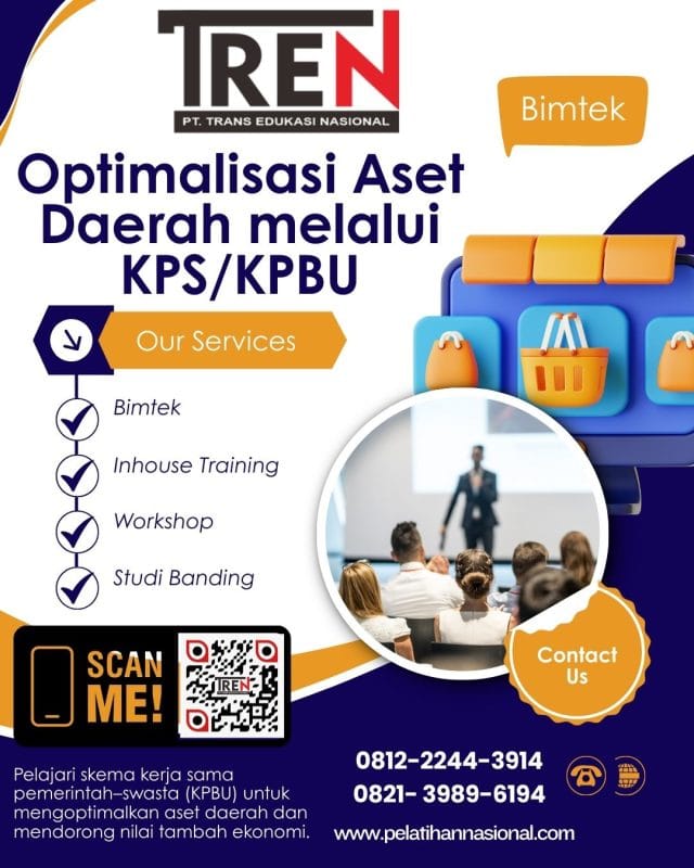 Bimtek Optimalisasi Aset Daerah 2025 – Penerapan Efektif Kerja Sama KPS dan KPBU Pemda