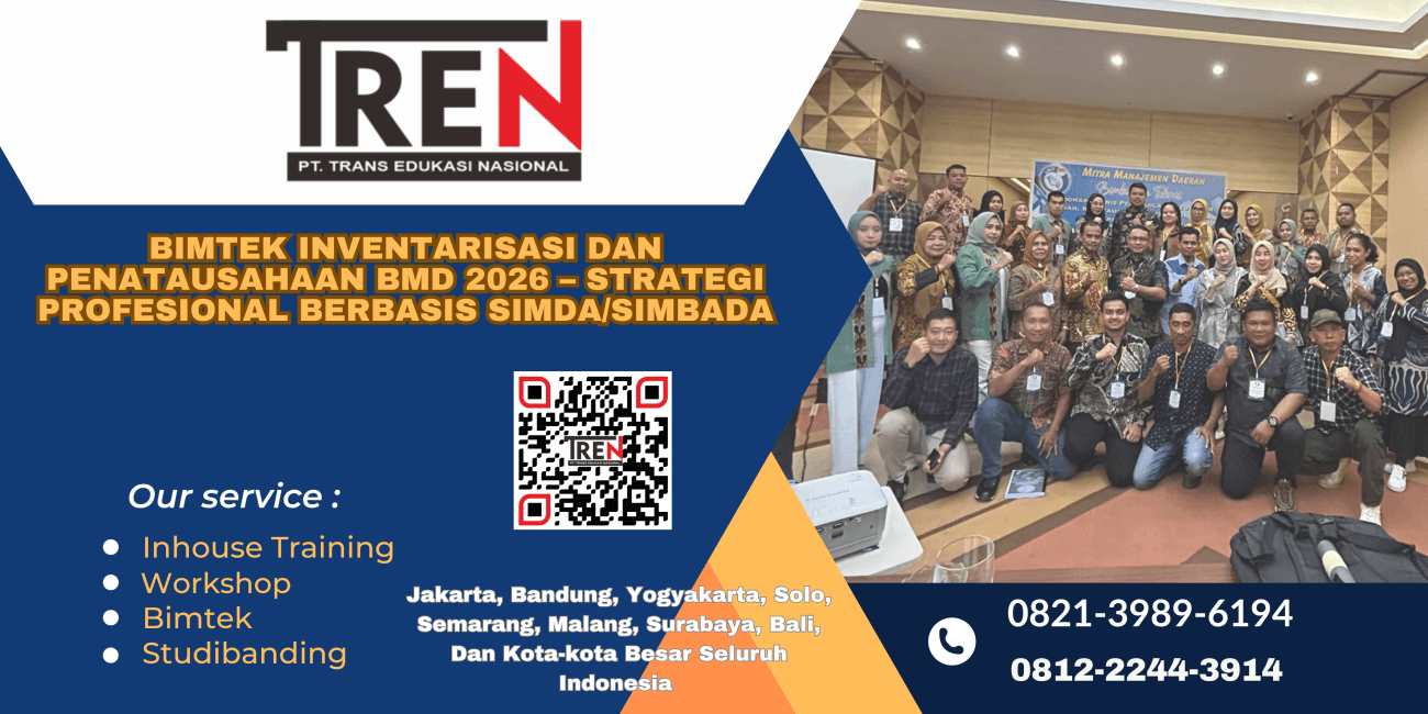 Bimtek Inventarisasi dan Penatausahaan BMD 2026 – Strategi Profesional Berbasis SIMDA/SIMBADA