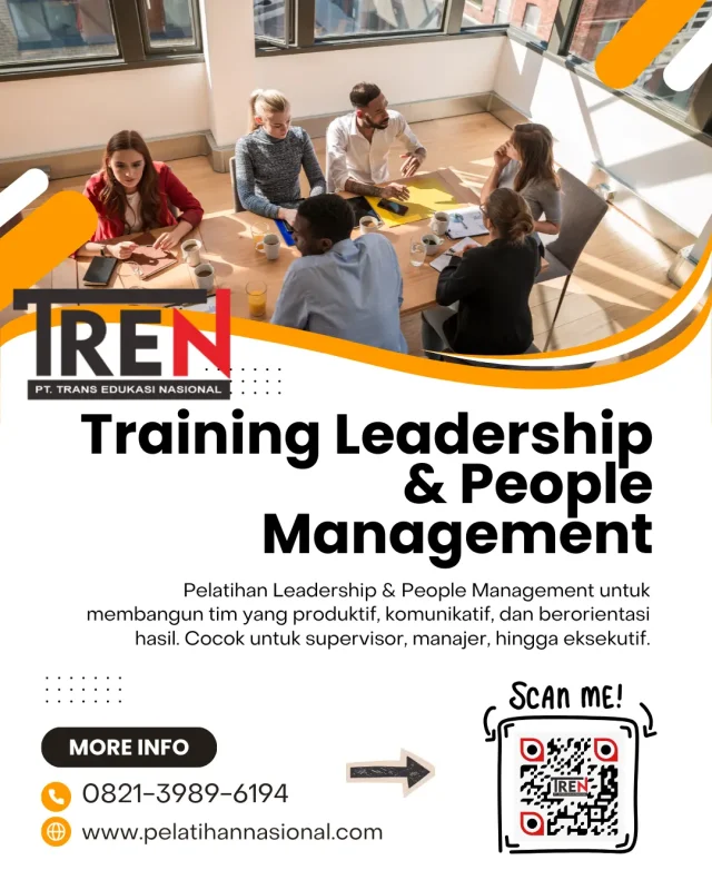 Training Leadership dan People Management 2026 – Program Intensif untuk Manajer Modern