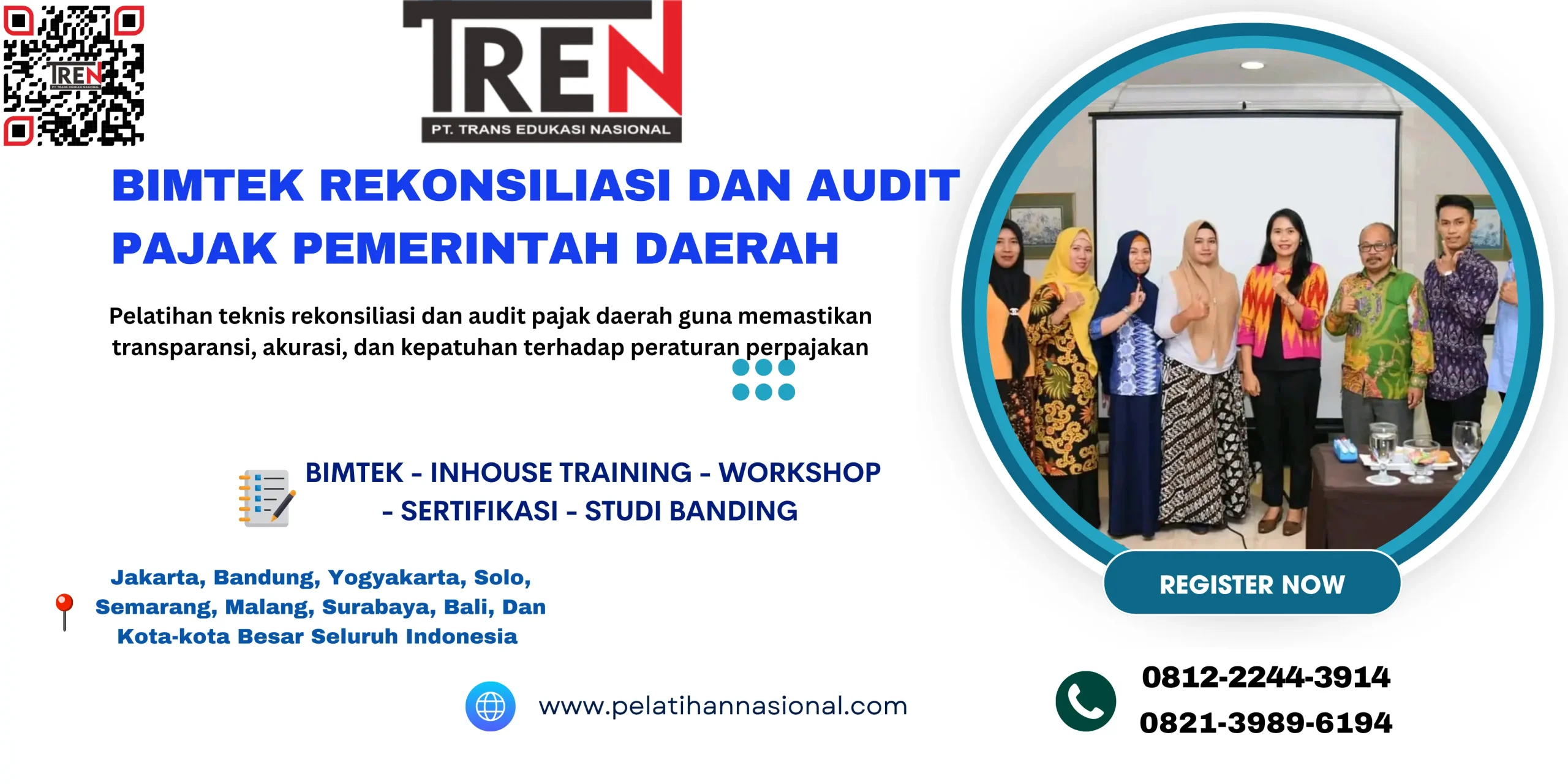 Bimtek Pajak Daerah 2025 – Strategi Rekonsiliasi dan Audit Keuangan Pemerintah