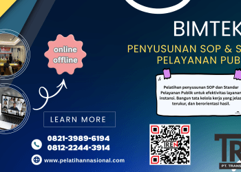 Bimtek Penyusunan SOP Pelayanan Publik 2026 – Strategi Profesional untuk ASN & Pemda