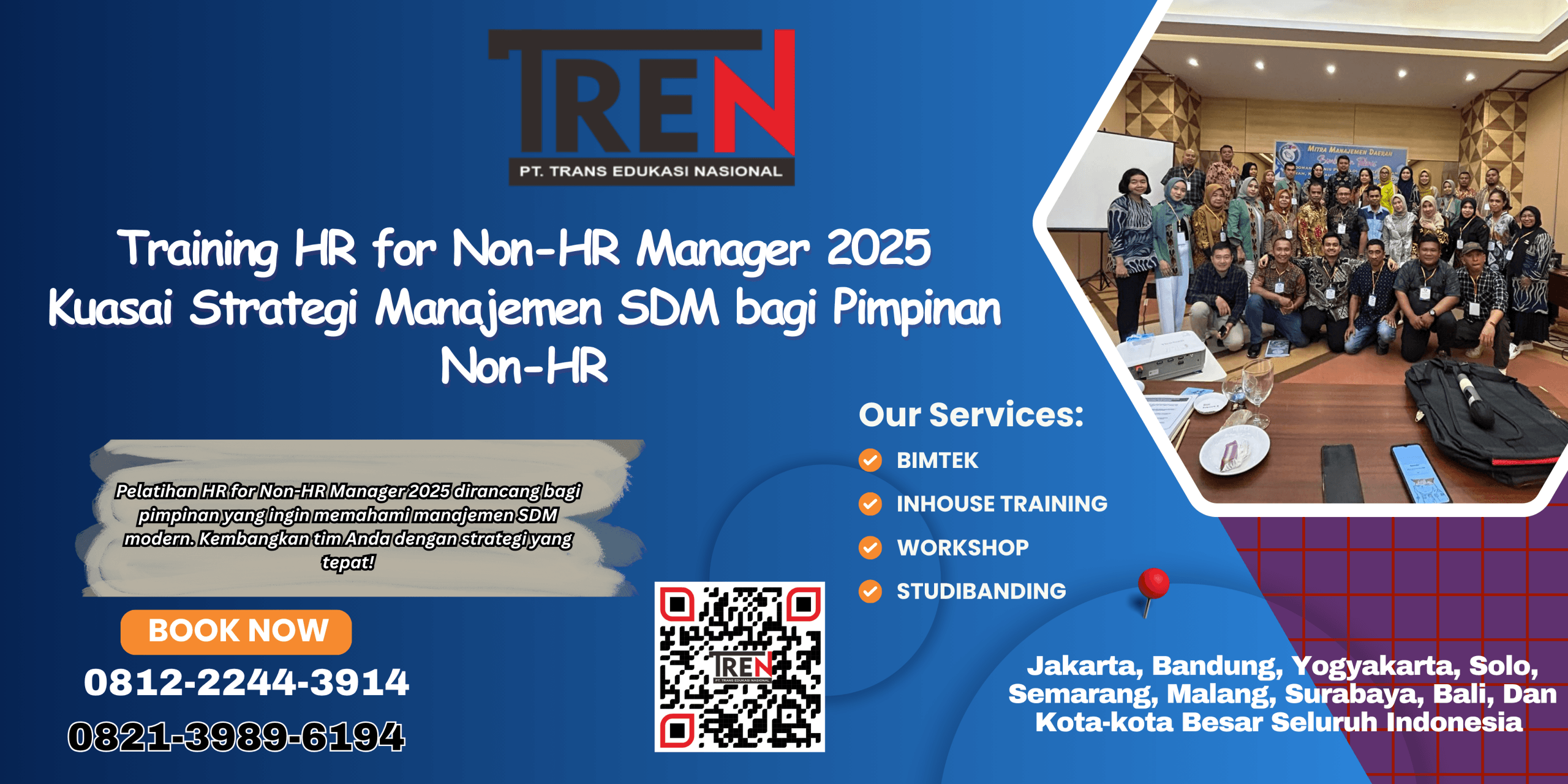 Pelatihan HR for Non-HR Manager 2025 – Panduan Lengkap Mengelola SDM secara Profesional