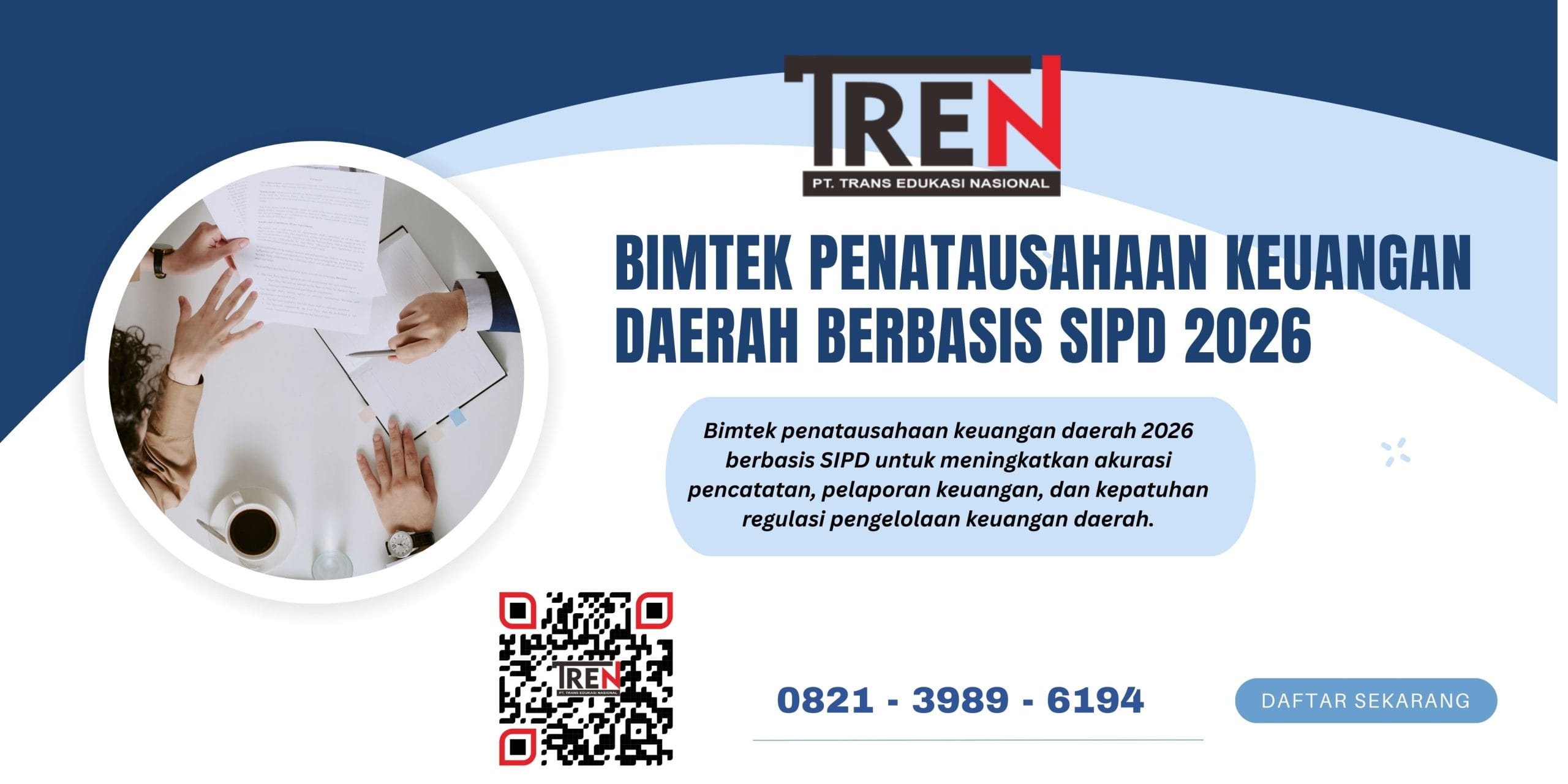 Bimtek Penatausahaan Keuangan Daerah Berbasis SIPD 2026 – Strategi Efektif Pemda Bimtek Penatausahaan Keuangan Daerah Berbasis SIPD 2026 – Strategi Efektif Pemda