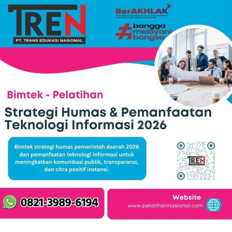 Bimtek Strategi Humas & Pemanfaatan Teknologi Informasi Pemerintah Daerah 2026