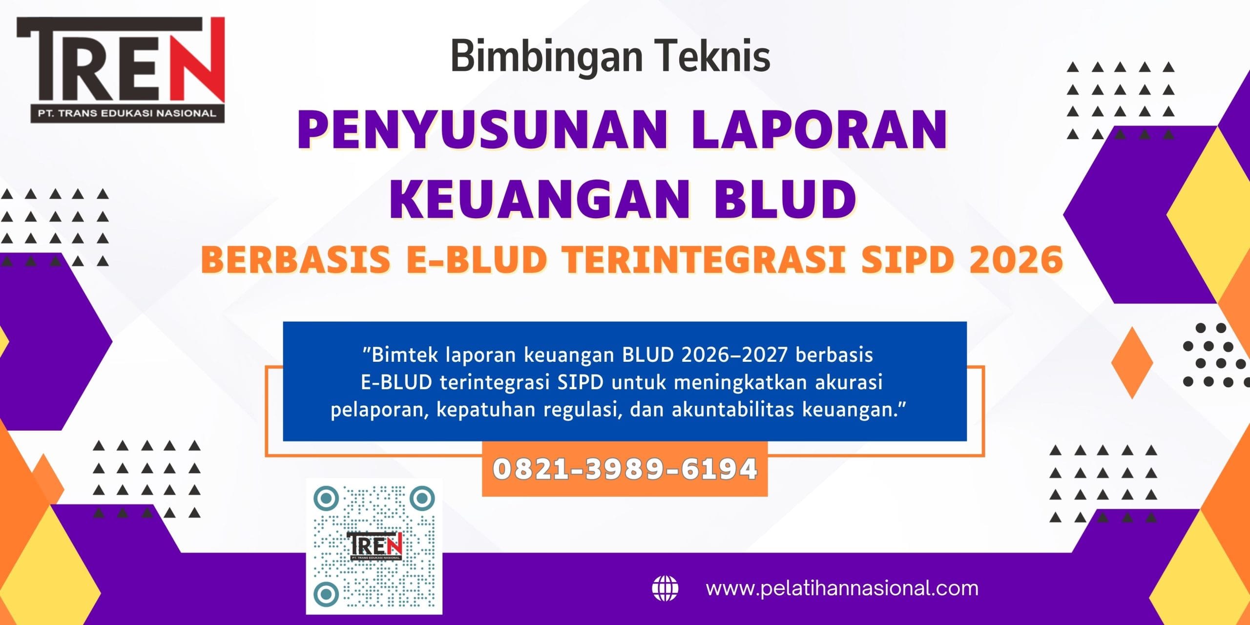 Bimtek Penyusunan Laporan Keuangan BLUD Berbasis E-BLUD Terintegrasi ...