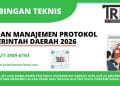 Bimtek MC Manajemen Protokol Pemerintah Daerah 2026 – Tata Kelola Acara Publik Strategis dan Profesional
