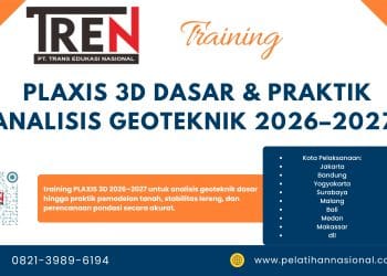 Pelatihan PLAXIS 3D Geoteknik 2026
