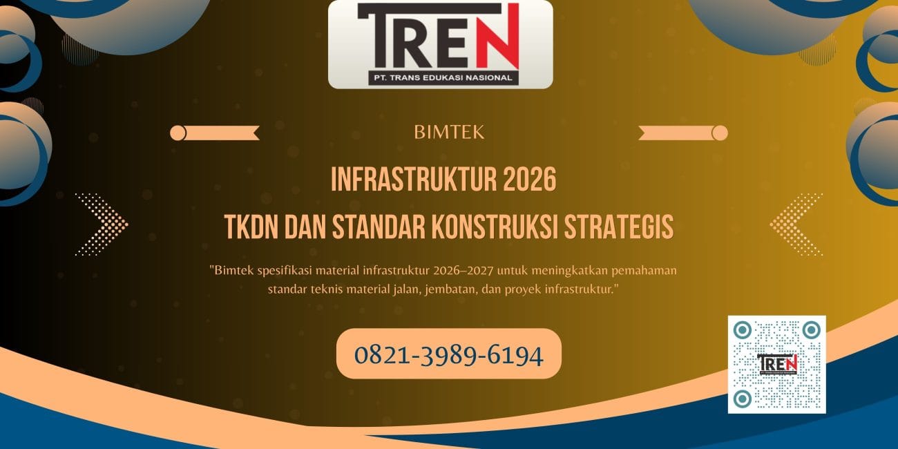 Bimtek Infrastruktur 2026 – TKDN dan Standar Konstruksi Strategis