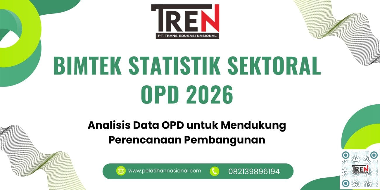 Bimtek Statistik Sektoral 2026: Analisis Data OPD untuk Mendukung Perencanaan Pembangunan