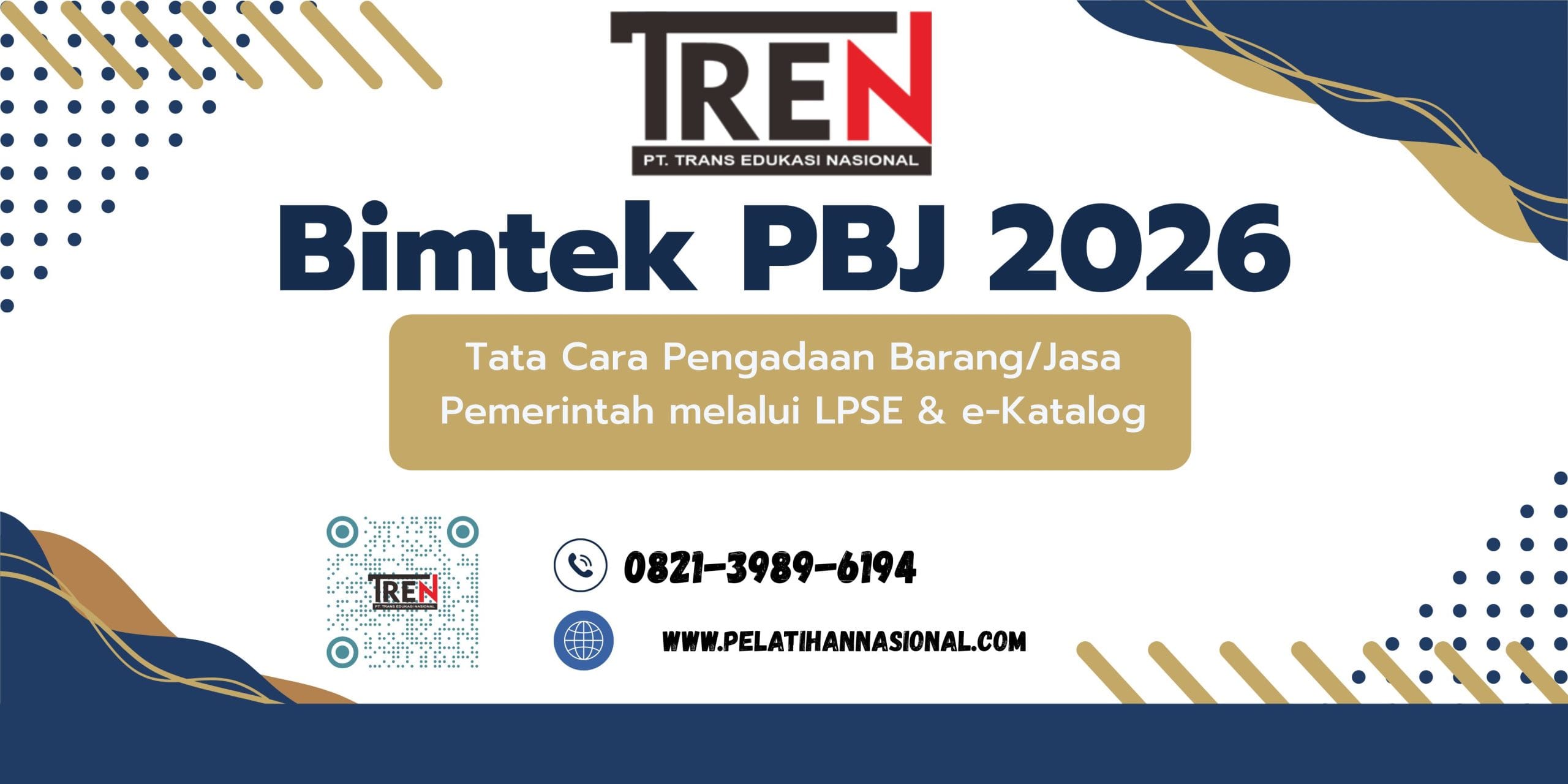 Bimtek PBJ 2026: Tata Cara Pengadaan Barang/Jasa Pemerintah melalui LPSE & e-Katalog
