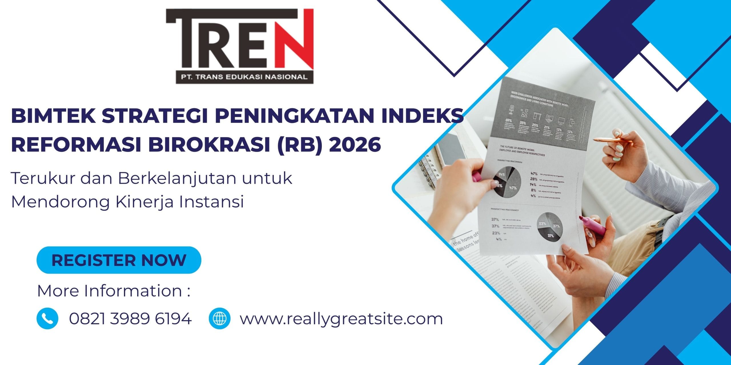 Bimtek Strategi Peningkatan Indeks Reformasi Birokrasi (RB) 2026 secara Terukur dan Berkelanjutan untuk Mendorong Kinerja Instansi