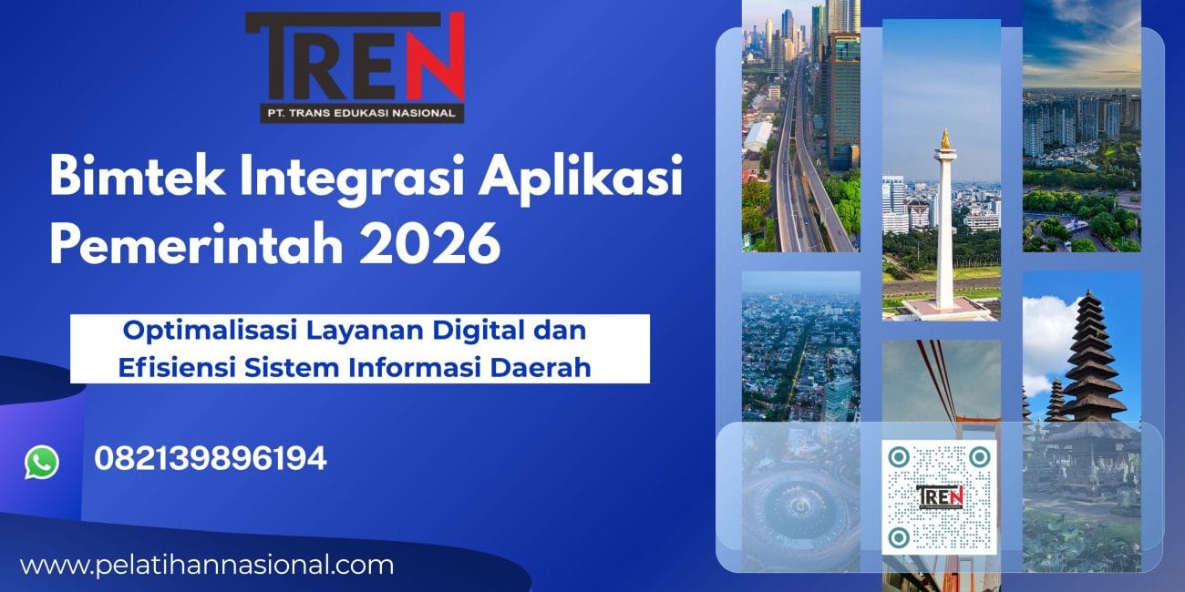 Bimtek Integrasi Aplikasi Pemerintah 2026 untuk Optimalisasi Layanan Digital dan Efisiensi Sistem Informasi Daerah