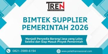 Bimtek Supplier Pemerintah 2026: Menjadi Penyedia Barang/Jasa yang Lolos Seleksi dan Siap Masuk Proyek Pemerintah