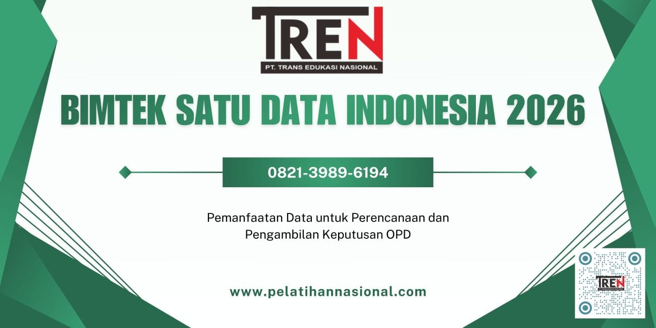 Bimtek Satu Data Indonesia 2026: Pemanfaatan Data untuk Perencanaan dan Pengambilan Keputusan OPD