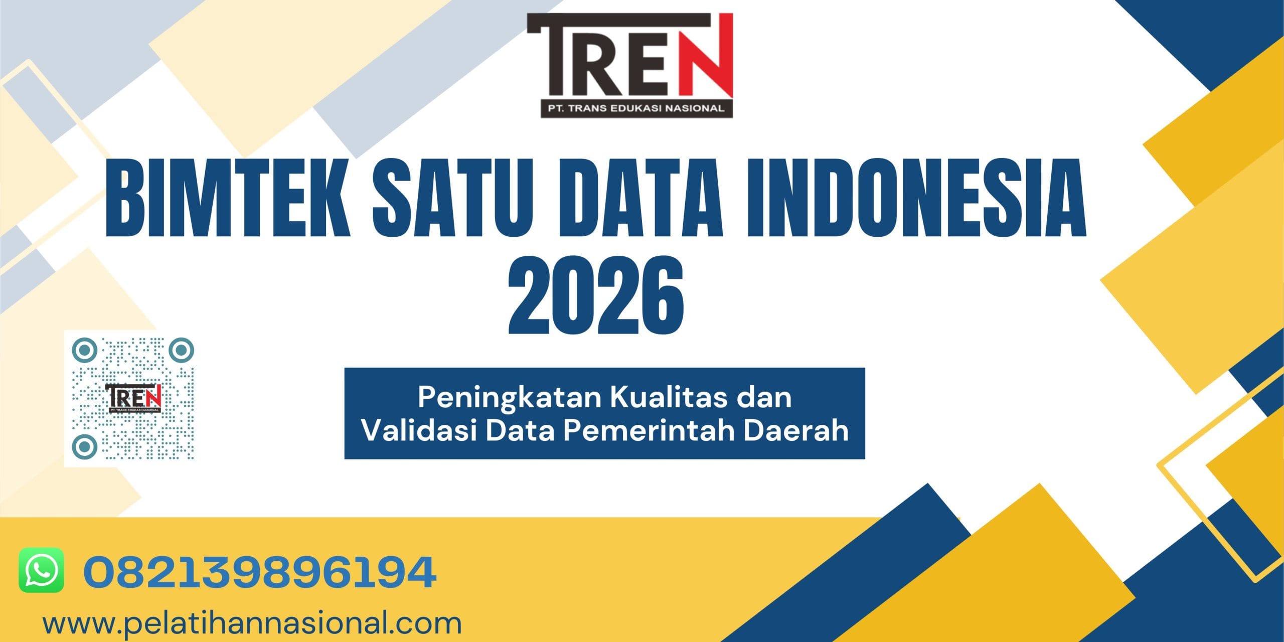 Bimtek Satu Data Indonesia 2026: Peningkatan Kualitas dan Validasi Data Pemerintah Daerah Bimtek Satu Data Indonesia 2026: Peningkatan Kualitas dan Validasi Data Pemerintah Daerah