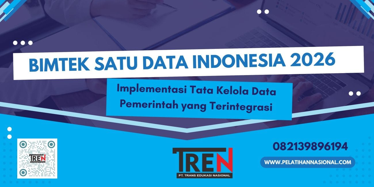 Bimtek Satu Data Indonesia 2026: Implementasi Tata Kelola Data Pemerintah yang Terintegrasi