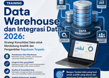 Training Data Warehouse dan Integrasi Data 2026: Strategi Konsolidasi Data untuk Mendukung Analitik dan Pengambilan Keputusan Terpadu