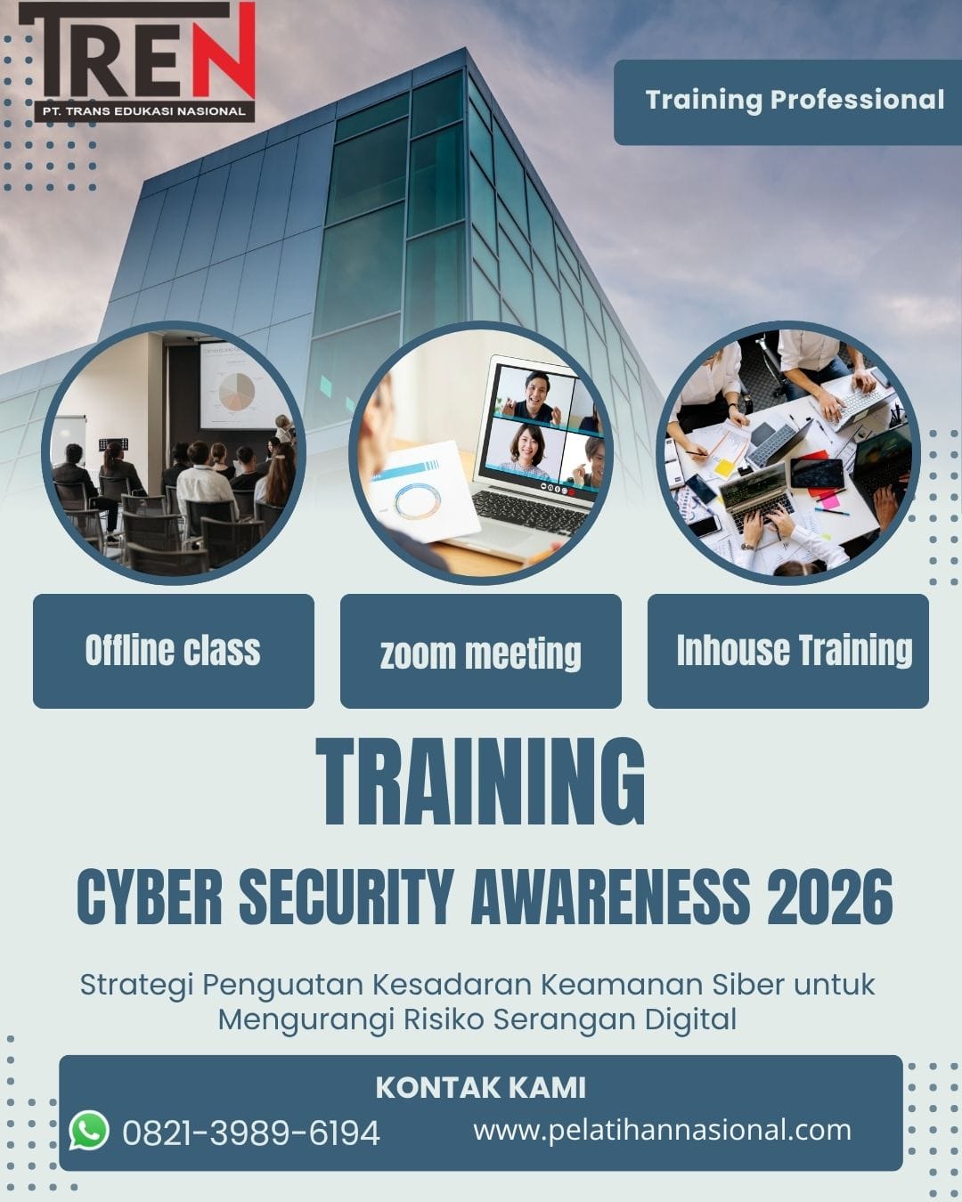 Pelatihan Cyber Security Awareness 2026: Strategi Penguatan Kesadaran Keamanan Siber untuk Mengurangi Risiko Serangan Digital