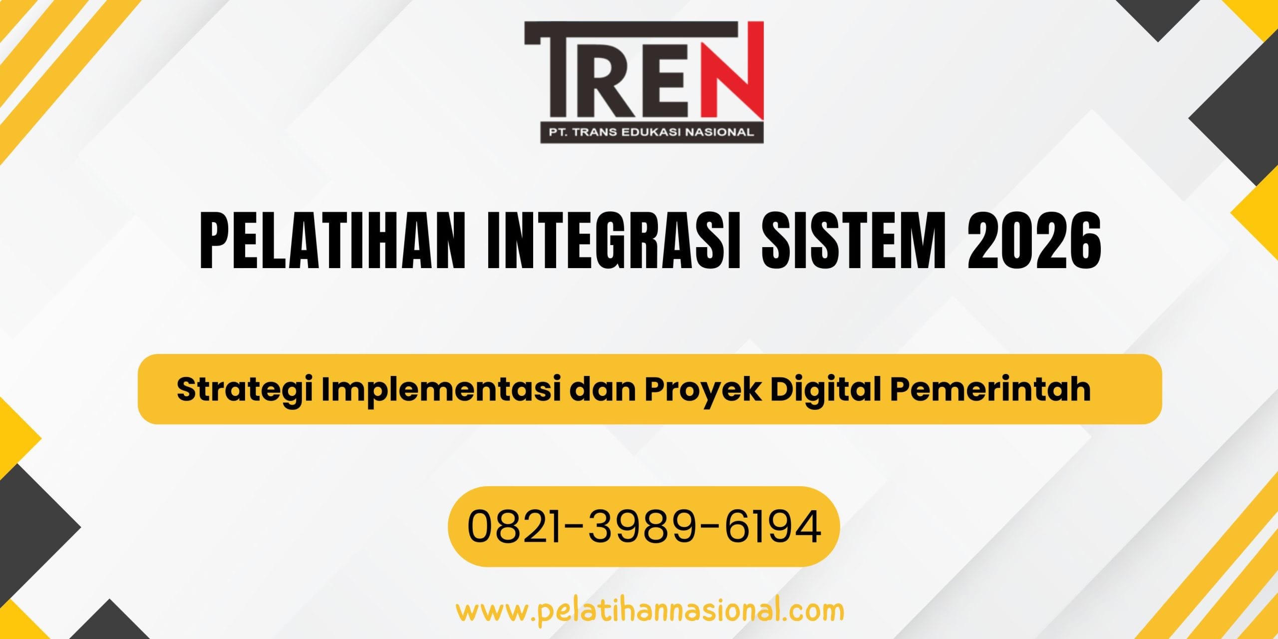 Pelatihan Integrasi Sistem 2026: Strategi Implementasi dan Proyek Digital Pemerintah