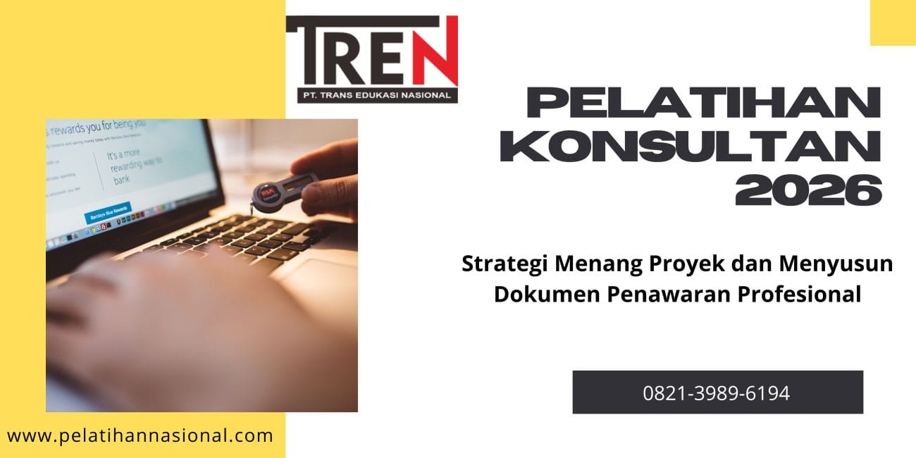 Pelatihan Konsultan 2026: Strategi Menang Proyek dan Menyusun Dokumen Penawaran Profesional