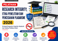 Pelatihan Research Integrity, Etika Penelitian dan Pencegahan Plagiarisme 2026: Strategi Penguatan Integritas Akademik dan Kualitas Publikasi Ilmiah