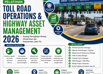 Pelatihan Toll Road Operations & Highway Asset Management 2026: Strategi Peningkatan Kinerja Infrastruktur dan Keselamatan Jalan Tol