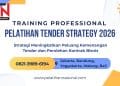 Pelatihan Tender Strategy 2026: Strategi Meningkatkan Peluang Kemenangan Tender dan Perolehan Kontrak Bisnis