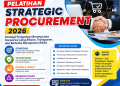 Pelatihan Strategic Procurement 2026: Strategi Pengadaan Barang/Jasa Korporasi yang Efisien, Transparan, dan Berbasis Manajemen Risiko 