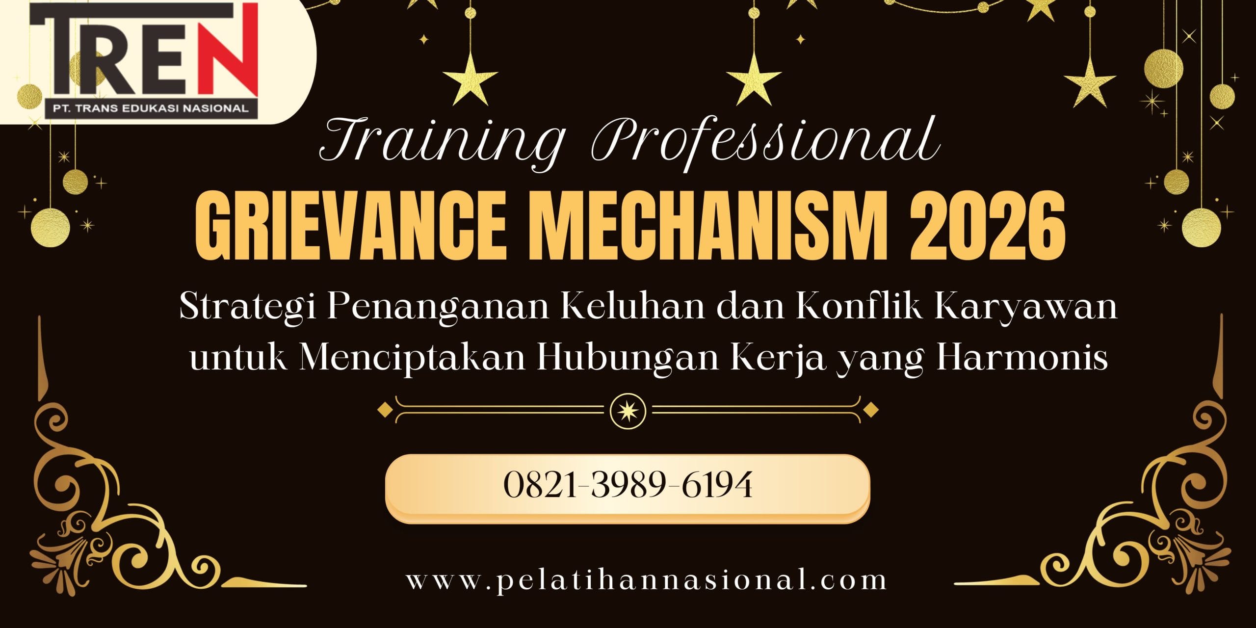Pelatihan Grievance Mechanism 2026: Strategi Penanganan Keluhan dan Konflik Karyawan untuk Menciptakan Hubungan Kerja yang Harmonis