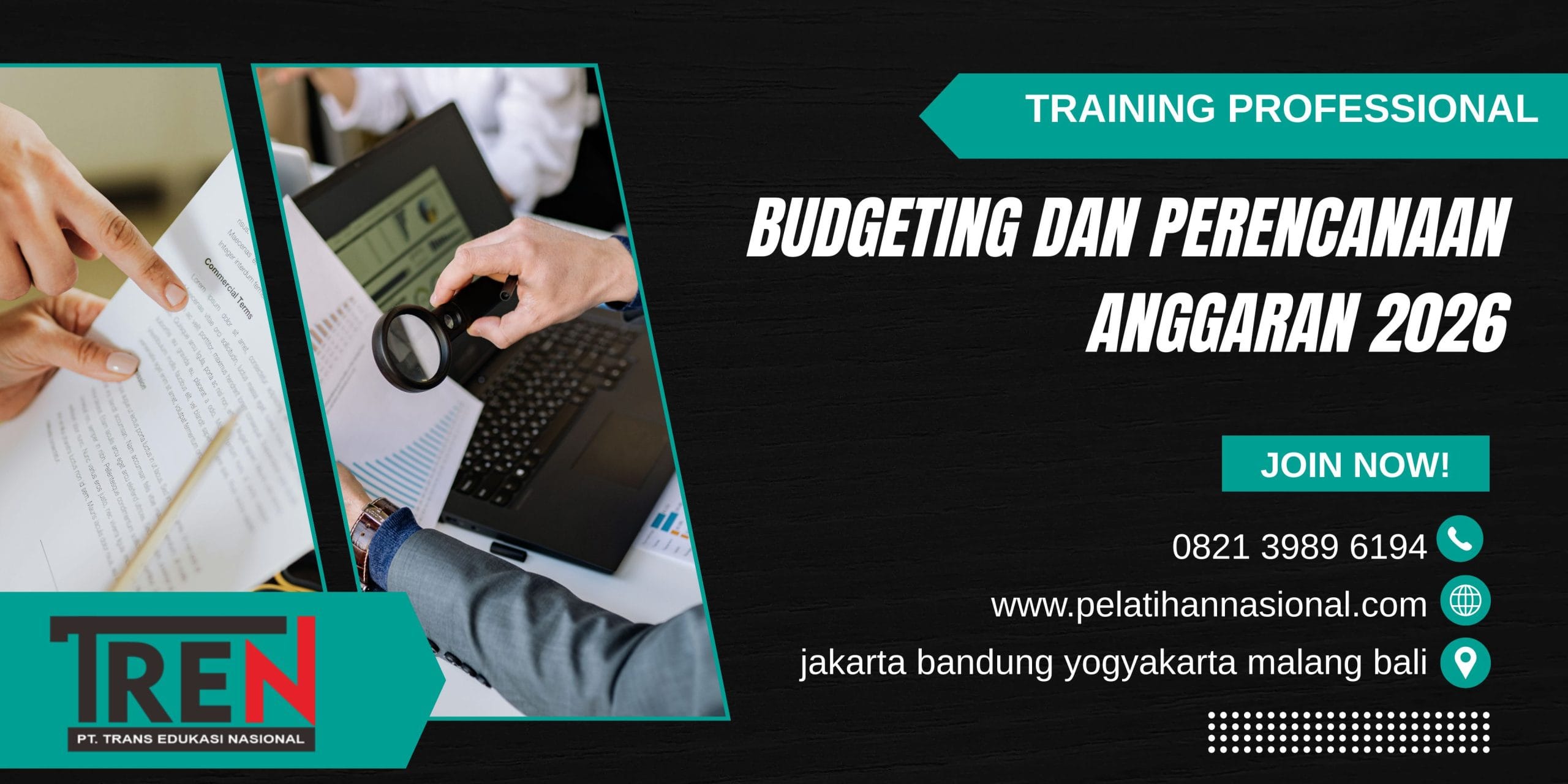 Pelatihan Budgeting dan Perencanaan Anggaran 2026: Optimalisasi Penyusunan Anggaran untuk Efisiensi, Pengendalian Biaya, dan Kinerja Perusahaan