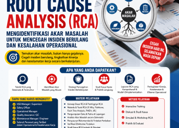Pelatihan Root Cause Analysis (RCA) 2026: Mengidentifikasi Akar Masalah untuk Mencegah Insiden Berulang dan Kesalahan Operasional