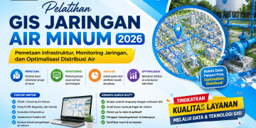 Pelatihan GIS Jaringan Air Minum 2026: Pemetaan Infrastruktur, Monitoring Jaringan, dan Optimalisasi Distribusi Air
