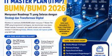 Pelatihan Penyusunan IT Master Plan (ITMP) BUMN/BUMD 2026: Menyusun Roadmap TI yang Selaras dengan Strategi dan Transformasi Digital