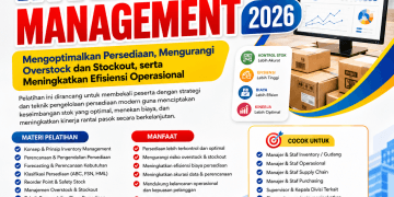 Pelatihan Inventory Management 2026: Mengoptimalkan Persediaan, Mengurangi Overstock dan Stockout, serta Meningkatkan Efisiensi Operasional