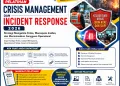 Pelatihan Crisis Management dan Incident Response 2026: Strategi Mengelola Krisis, Merespons Insiden, dan Meminimalkan Gangguan Operasional