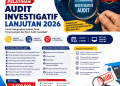 Pelatihan Audit Investigatif Lanjutan 2026: Teknik Mengungkap Indikasi Fraud, Penyimpangan, dan Bukti Audit Investigatif
