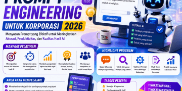 Pelatihan Prompt Engineering untuk Korporasi 2026: Menyusun Prompt yang Efektif untuk Meningkatkan Akurasi, Produktivitas, dan Kualitas Hasil AI