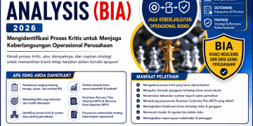 Pelatihan Business Impact Analysis (BIA) 2026: Mengidentifikasi Proses Kritis untuk Menjaga Keberlangsungan Operasional Perusahaan