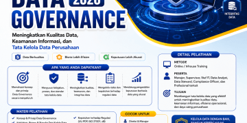 Pelatihan Data Governance 2026: Meningkatkan Kualitas Data, Keamanan Informasi, dan Tata Kelola Data Perusahaan