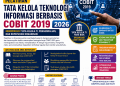 Pelatihan Tata Kelola Teknologi Informasi Berbasis COBIT 2019 2026: Memperkuat Tata Kelola TI, Pengendalian, dan Kepatuhan Organisasi