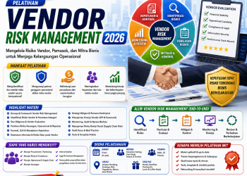 Pelatihan Vendor Risk Management 2026: Mengelola Risiko Vendor, Pemasok, dan Mitra Bisnis untuk Menjaga Kelangsungan Operasional