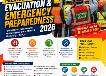 Pelatihan Evacuation dan Emergency Preparedness 2026: Perencanaan Evakuasi dan Kesiapsiagaan Darurat untuk Melindungi Pekerja
