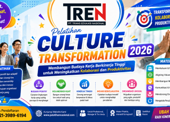 Pelatihan Culture Transformation 2026: Membangun Budaya Kerja Berkinerja Tinggi untuk Meningkatkan Kolaborasi dan Produktivitas