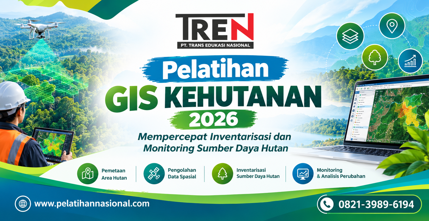 Pelatihan GIS Kehutanan 2026: Mempercepat Inventarisasi dan Monitoring Sumber Daya Hutan
