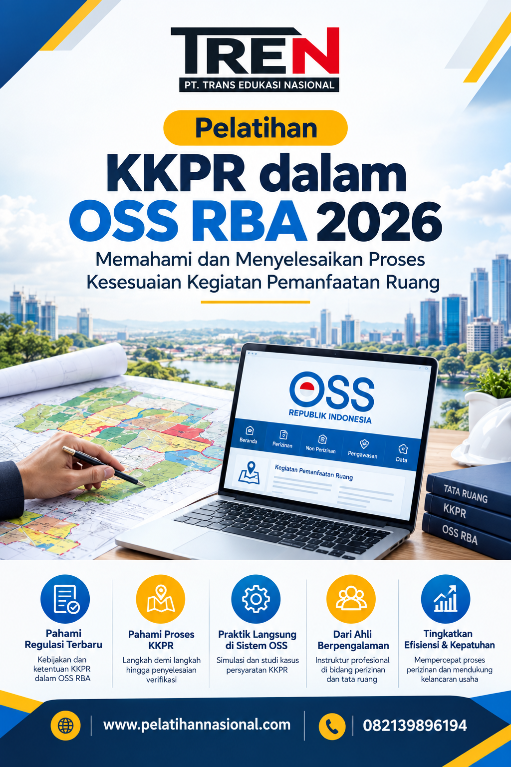 Pelatihan KKPR dalam OSS RBA 2026: Memahami dan Menyelesaikan Proses Kesesuaian Kegiatan Pemanfaatan Ruang
