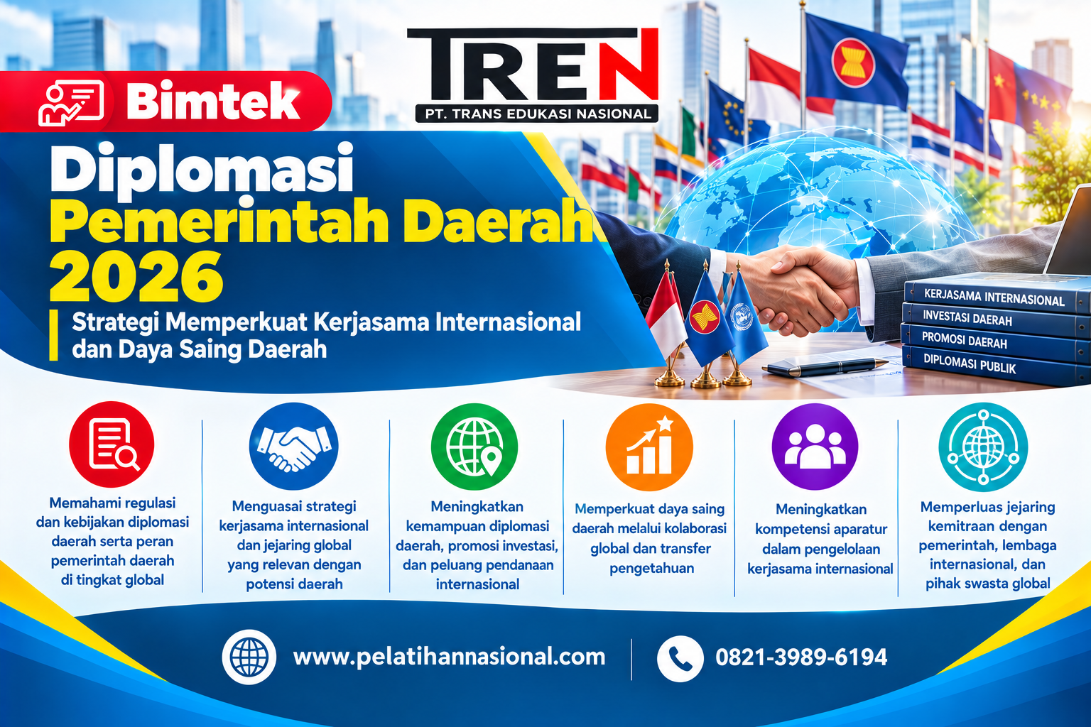 Bimtek Diplomasi Pemerintah Daerah 2026: Strategi Memperkuat Kerjasama Internasional dan Daya Saing Daerah