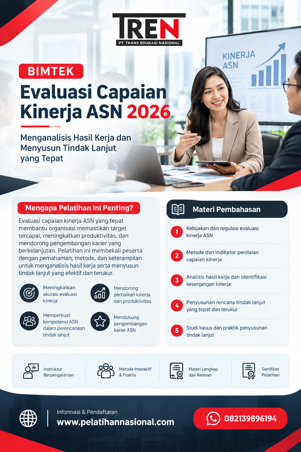 Bimtek Evaluasi Capaian Kinerja ASN 2026: Menganalisis Hasil Kerja dan Menyusun Tindak Lanjut yang Tepat